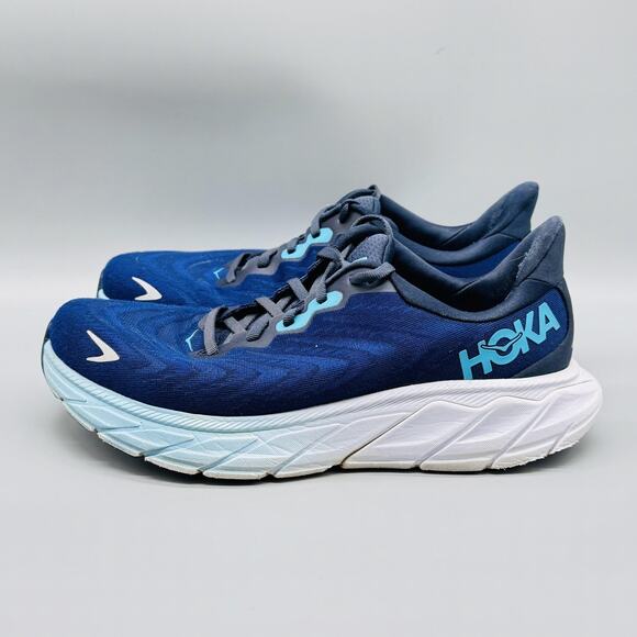 HOKA One One Shoes Mens 8.5 Blue Arahi 6 Stability Running Athletic Sneakers main image 4